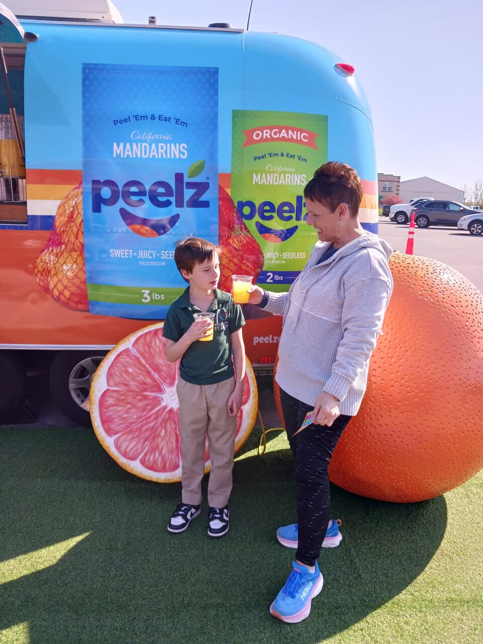 Air Fresh Marketing team at a Google brand activation